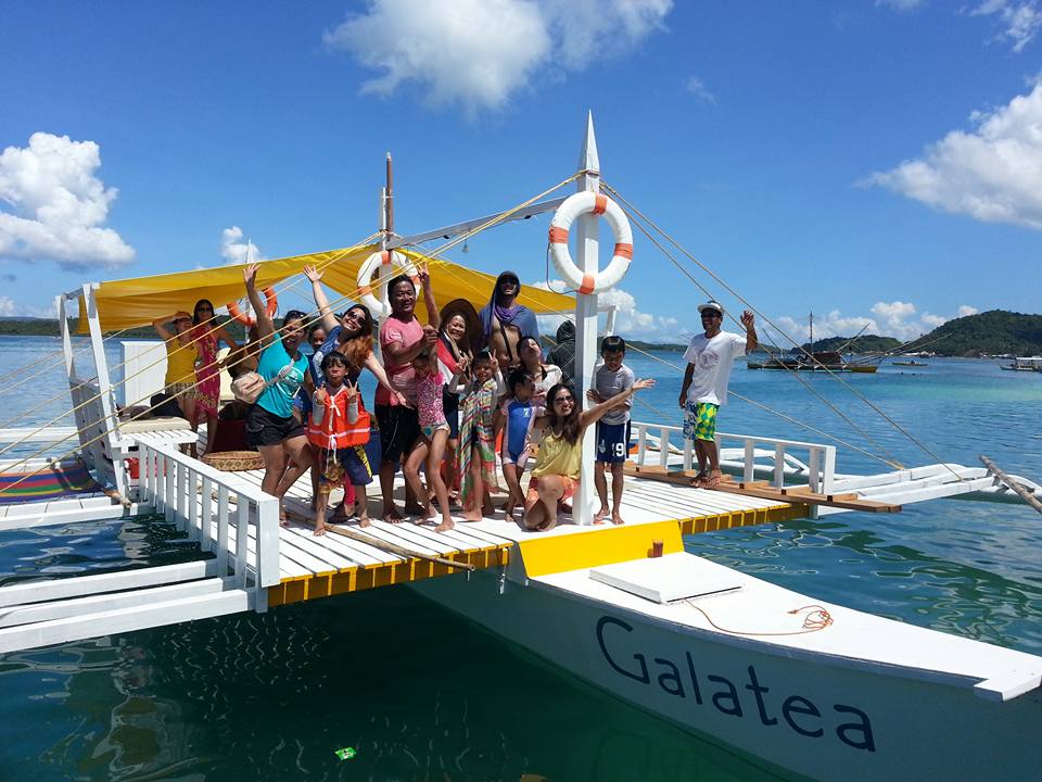 Galatea party boat Siargao