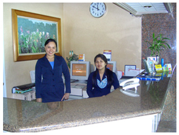 Cebu Northwinds Hotel staff.